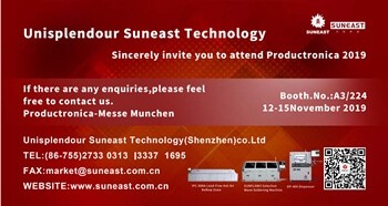 日東科技攜SMT裝備征戰(zhàn)德國慕尼黑“電子生產設備展覽會”